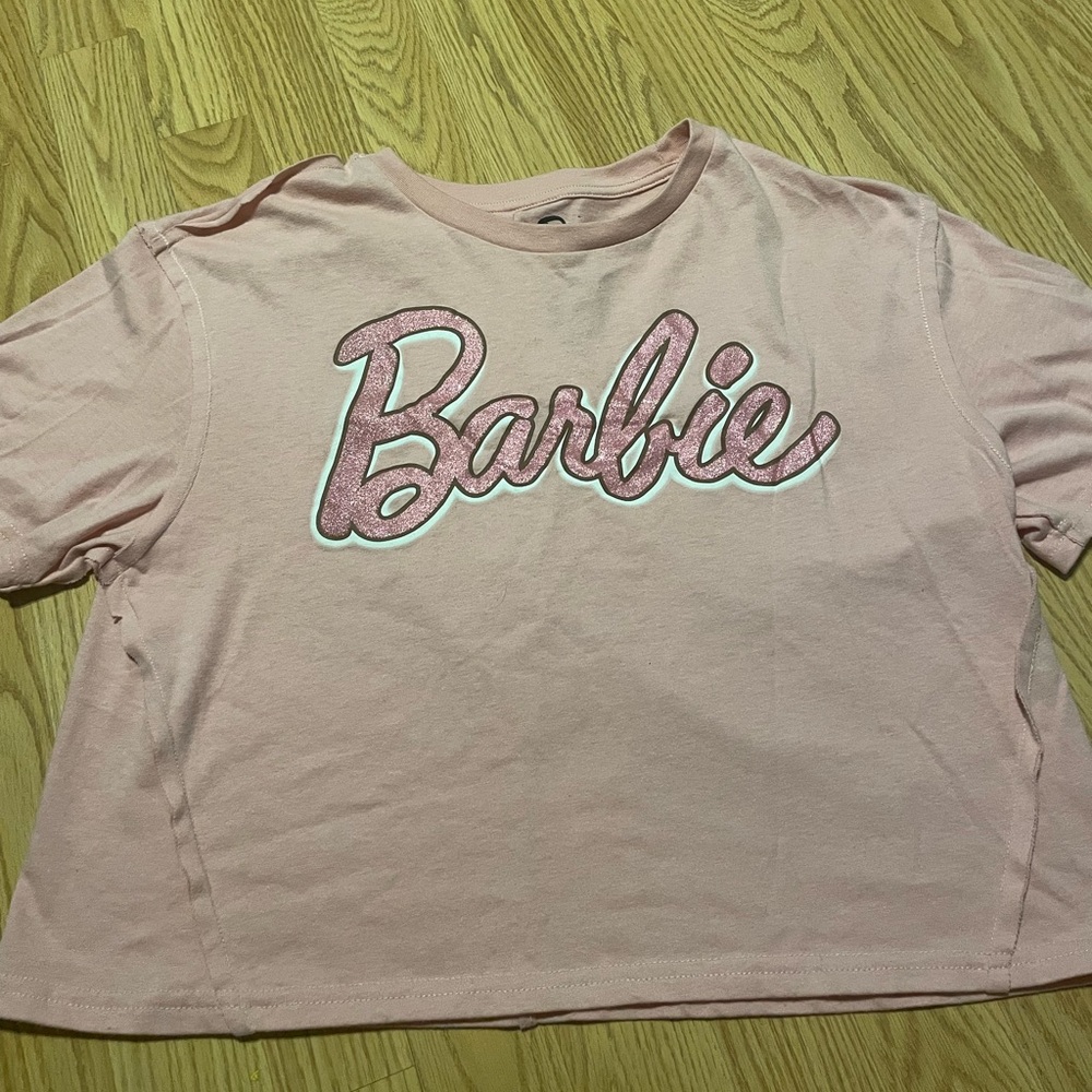 Barbie cropped tee